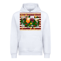 White Christmas cocktail Urban Hoodie - AdoDesignShop