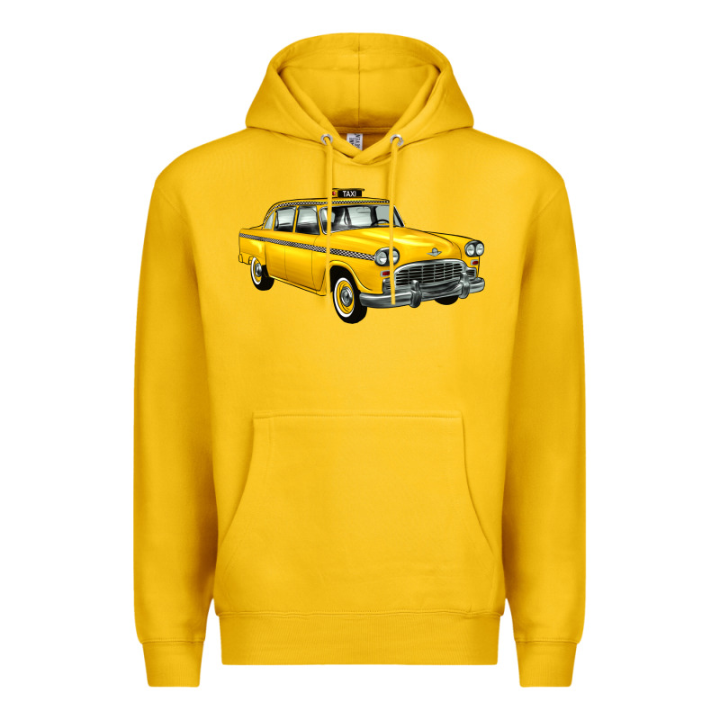 Taxi Cab Premium Hoodie by Artiststas | Teevron