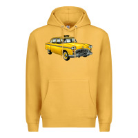 Mustard taxi cab Premium Hoodie - Artiststas