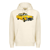 Tofu taxi cab Premium Hoodie - Artiststas