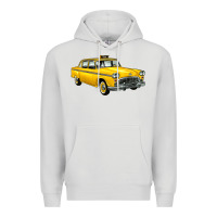 Dove Grey taxi cab Premium Hoodie - Artiststas
