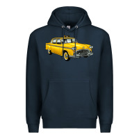 Navy taxi cab Premium Hoodie - Artiststas
