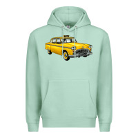 Seafoam taxi cab Premium Hoodie - Artiststas