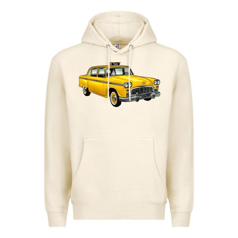 Taxi Cab Premium Hoodie by Artiststas | Teevron