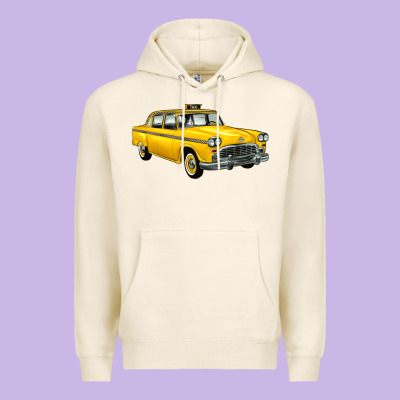 Taxi Cab Premium Hoodie Designed By Artiststas