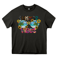 Asphalt Summer Vibes Heavy Core Tee - CowhideDigitalArt