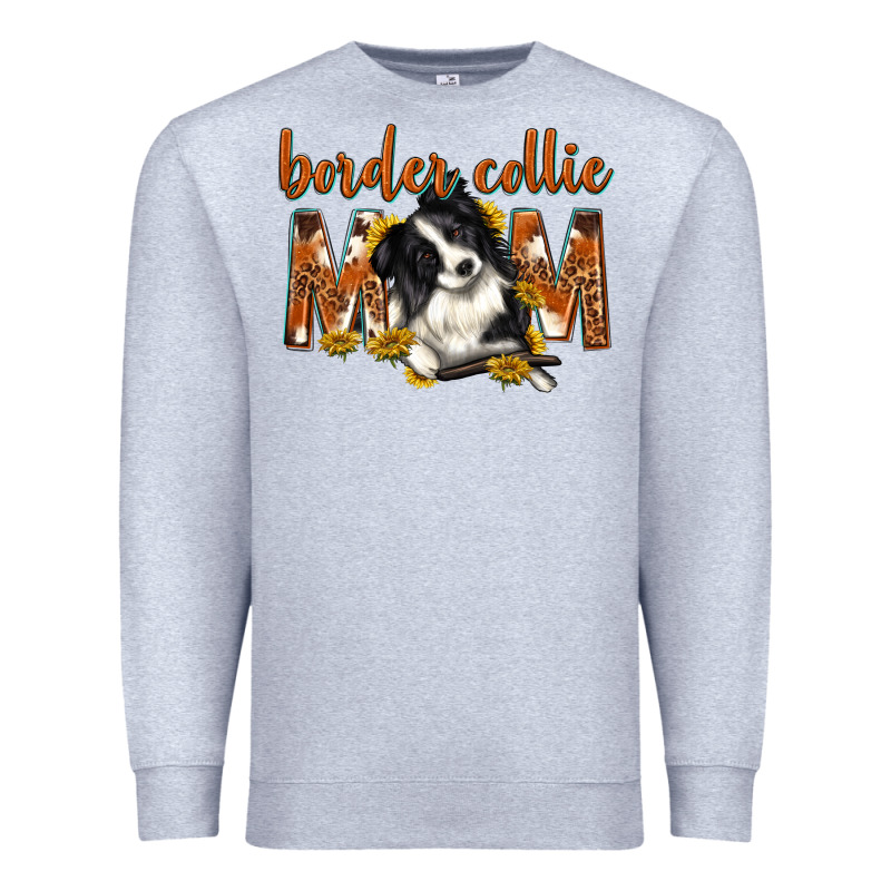 Western Border Collie Mom Premium Sweatshirt by texasbilliewilder | Teevron