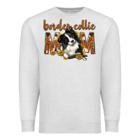 Oatmeal Heather western border collie mom Premium Sweatshirt - texasbilliewilder