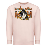 Pale Pink western border collie mom Premium Sweatshirt - texasbilliewilder