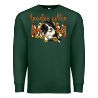Sports Green western border collie mom Premium Sweatshirt - texasbilliewilder