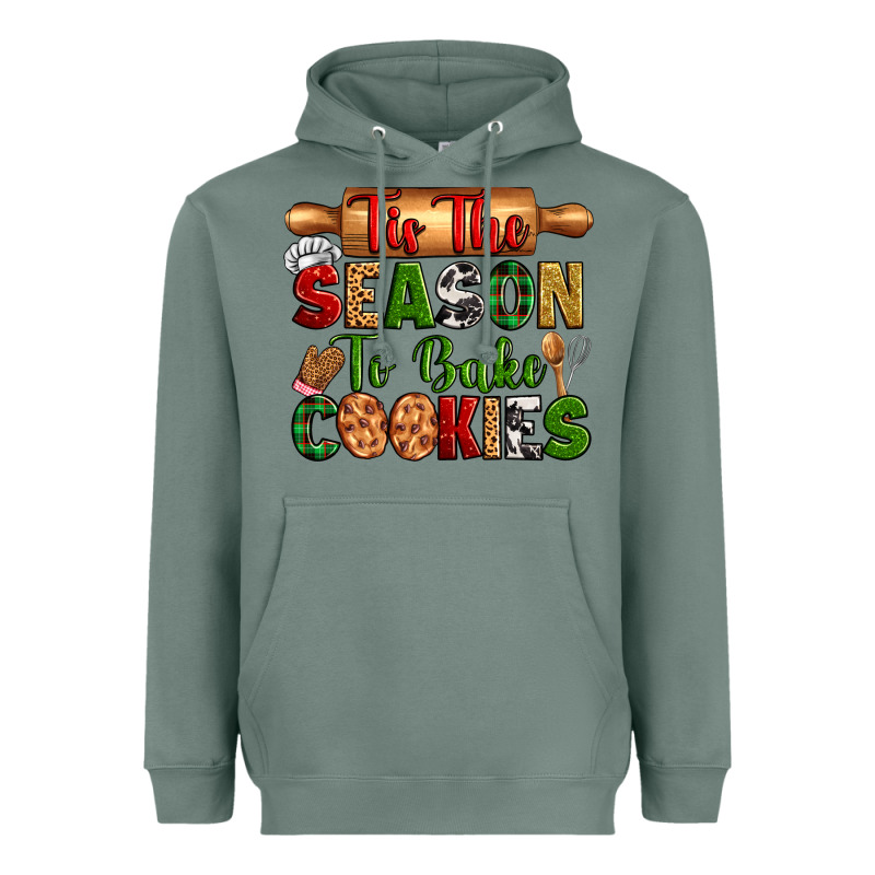 Tih The Season To Bake Cookies Heavyweight Hoodie by Zillion Design Studio | Teevron
