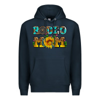 Navy rodeo mom Premium Hoodie - AdoDesignShop