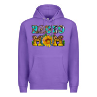 Purple rodeo mom Premium Hoodie - AdoDesignShop