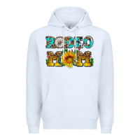 White rodeo mom Premium Hoodie - AdoDesignShop