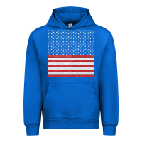 Cobalt Glitter 4th Of July Seamless Pattern Urban Hoodie - BundleAndBundleShop