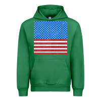 Emerald Glitter 4th Of July Seamless Pattern Urban Hoodie - BundleAndBundleShop