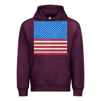 Mauve Wine Glitter 4th Of July Seamless Pattern Urban Hoodie - BundleAndBundleShop