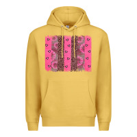 Antique Gold ribbon brush stoke Premium Hoodie - JahusDesignShop