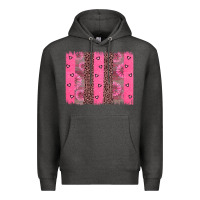 Charcoal Heather ribbon brush stoke Premium Hoodie - JahusDesignShop