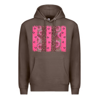 Coffee ribbon brush stoke Premium Hoodie - JahusDesignShop