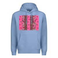 Colony Blue ribbon brush stoke Premium Hoodie - JahusDesignShop