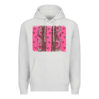 Dove Grey ribbon brush stoke Premium Hoodie - JahusDesignShop