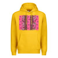 Lemon ribbon brush stoke Premium Hoodie - JahusDesignShop