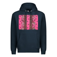 Navy ribbon brush stoke Premium Hoodie - JahusDesignShop