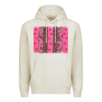 Oatmeal Heather ribbon brush stoke Premium Hoodie - JahusDesignShop