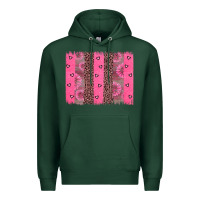 Sports Green ribbon brush stoke Premium Hoodie - JahusDesignShop