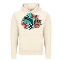 Vintage Artic race sunflower patches Vintage Hoodie - AdoDesignShop
