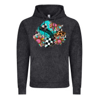 Vintage Black race sunflower patches Vintage Hoodie - AdoDesignShop