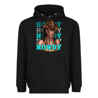 Black howdy howdy black girl Heavyweight Hoodie - texasbilliewilder