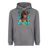 Storm howdy howdy black girl Heavyweight Hoodie - texasbilliewilder
