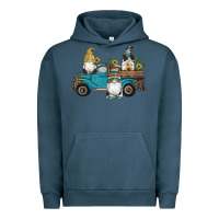 Pigment Midnight Navy western gnomes truck sunflowers cactus gemstone leopard glitter serape Urban Hoodie - Artiststas