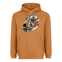 Meerkat Wolf skull Heavyweight Hoodie - RanaPortraitStore