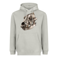 Moon Dust Wolf skull Heavyweight Hoodie - RanaPortraitStore