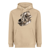 Mushroom Wolf skull Heavyweight Hoodie - RanaPortraitStore