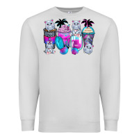 Dove Grey hippopotamus coffee cups Premium Sweatshirt - Zillion Design Studio
