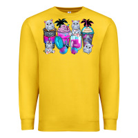 Lemon hippopotamus coffee cups Premium Sweatshirt - Zillion Design Studio