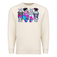 Sandshell hippopotamus coffee cups Premium Sweatshirt - Zillion Design Studio
