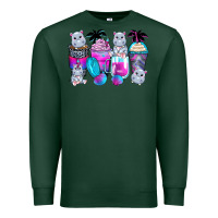 Sports Green hippopotamus coffee cups Premium Sweatshirt - Zillion Design Studio