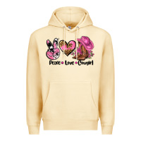Pina Colada peace love  cowgirl Premium Hoodie - AdoDesignShop