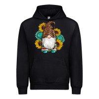 Black western gnomes sunflowers gemstones leopard serape cowhide glitter Urban Hoodie - Artiststas