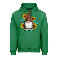 Emerald western gnomes sunflowers gemstones leopard serape cowhide glitter Urban Hoodie - Artiststas
