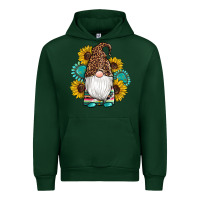 Forest Green western gnomes sunflowers gemstones leopard serape cowhide glitter Urban Hoodie - Artiststas