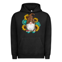 Pigment Black western gnomes sunflowers gemstones leopard serape cowhide glitter Urban Hoodie - Artiststas