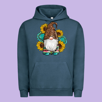 Western Gnomes Sunflowers Gemstones Leopard Serape Cowhide Glitter Urban Hoodie Designed By Artiststas