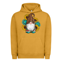 Pigment Peanut Butter western gnomes sunflowers gemstones leopard serape cowhide glitter Urban Hoodie - Artiststas