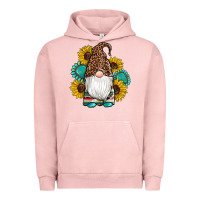 Pigment Salmon western gnomes sunflowers gemstones leopard serape cowhide glitter Urban Hoodie - Artiststas